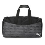 Puma Unisex-Adult Polyester Individualrise M Carry On Luggage Bag Ind, Black-Asphalt (9178301), 54 cm