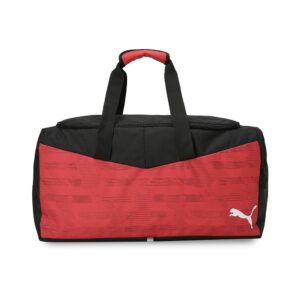 Puma Unisex-Adult Polyester Individualrise Medium Carry On Luggage, Red-Black (9057803),54 Cms