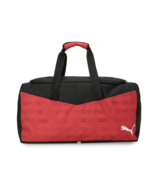 Puma Unisex-Adult Polyester Individualrise Medium Carry On Luggage, Red-Black (9057803),54 Cms