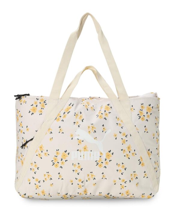 Puma Womens Floral Graphic Western Shopper Bag