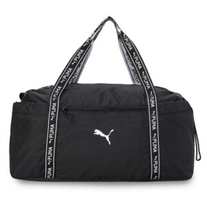 Puma Womens at Ess Sport Bag, Carry On Luggage, Polyester, Black (9177201),W-54 Cm