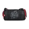 QIPS Duffel Bag - Large Sports & Gym Bag for Men and Women, Black, Polyester, 21 L.