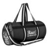 Reaz MART RAEZ Gym Bag for Boys/Girls 40cms Duffle/Shoulder/Gym Bag for Men & Women with Separate Shoe Compartment (Black)