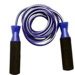 SX Standard Jumping Skipping Rope with Comfortable PVC Blue Handle for Weight REDUCING/Warm-UP/Gym/Sports & Gym Fitness.