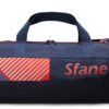 Sfane Men & Women Polyester Red & Navy Blue Trendy Duffel Gym Bag (1 Qty) (Navy Blue)