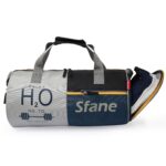 Sfane Sports Black & Navy Gym Bag/Duffle Bag/Sports Bag/Shoulder Bag/Sports Bags/Gym Bags for Men & Women with Shoe Compartment