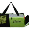 Sfane Sports Neon & Black Gym Bag/Duffle Bag/Sports Bag/Shoulder Bag/Sports Bags/Gym Bags for Men & Women with Shoe Compartment(Green)