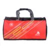 Sports Gym Travel Bags Premium Sports Matty Material Fancy Designed Stripes Gym Duffel Sports Bag (Red)