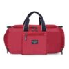 Tommy Hilfiger Polyester Declan Unisex Duffle Bag,Gym Bag - Red,25 Cms