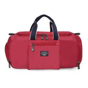 Tommy Hilfiger Polyester Declan Unisex Duffle Bag,Gym Bag – Red,25 Cms