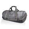 Travalate® 30L Waterproof Gym Bag with Separate Shoe Compartment, Lightweight Polyester Sports Duffle Gym Bag, Yoga, Travel Bag Ideal for Men and Women - (18 X 10 X 9.5 Inch) (Grey)