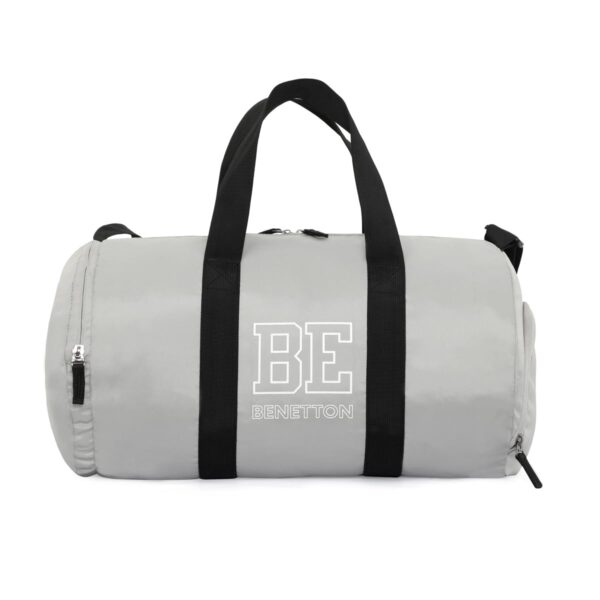 United Colors Of Benetton Drew Unisex Polyester Duffel Gym Bag – Grey