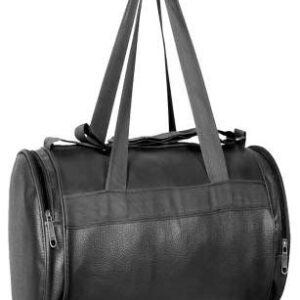 VICTORY Stylist Antique Leather Duffel Bag/Gym Bag # Men #Women # Black