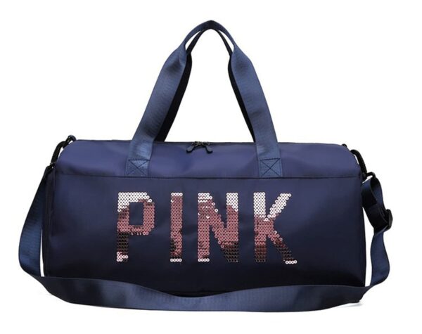 VISMIINTREND nylon 21 Cms Duffle Bag(DUFFLE_BLUE_Blue)