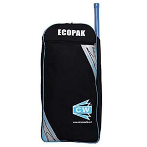 CW ECOPAK Cricket Bag with Bat Compartment Sports Training Kit Bag Backpack Large Kit Bag Cricket Kit Bag for Cricket Equipment Sports Practice Cricket Bag for Regular Practice