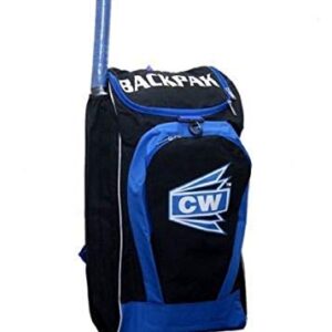 CW BACKPAK Blue Black Sports KIT Bag Cricket Bag Sport Backpack Cricket Bag Cricket Bag Pack, Kit Bag