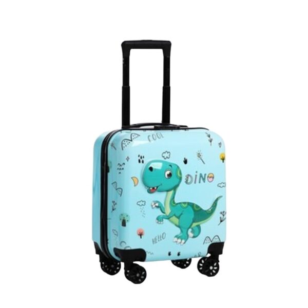 MT HUB THE TOY STORE HardSide Cabin Luggage 17inch Kids TrolleyBag (Dino)