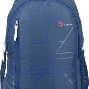 BAGELLO Waterproof Laptop Bag/Backpack for Men Women Boys Girls/Office School College Teens & Students Blue color (25x20x18cm)