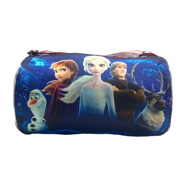 8 inch Travel Duffle Bag for Kids, Sports Bag for Boys & Girls (Frozen Girl)