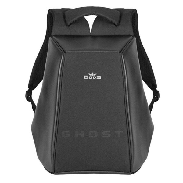 Gods GHOST 25 ltr Anti Theft 15.6 inch Laptop Tech Backpack for Men, Women, Boys, Girls | Premium bags for Gift | Bike Riding Bag for College, Travel, Office, Flight luggage | Black