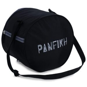 PANFIKH Sleek Black Football Bag – Your Ultimate Companion for Carrying Football Gear in Style and Convenience – (Black)…