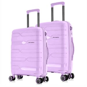 Nasher Miles Paris Hard-Sided Polypropylene Luggage Set of 2 Trolley Bags (65 & 75 cm)