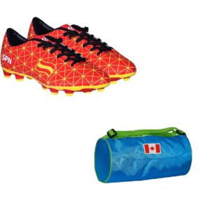 Charged Sports Bag Montreal Large Sky With Gowin Football Shoe Country Color Spain Size-8