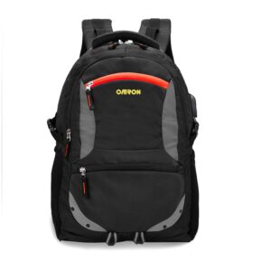 Trendy Backpack With USB Cable and Rain Cover for Office, College & Travel