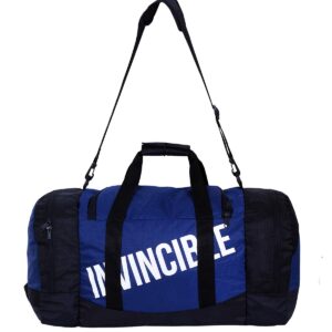 Invincible Team Sports Bag Polyester Dual Color 54 Ltrs Navy Black