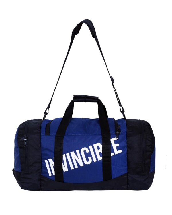 Invincible Team Sports Bag Polyester Dual Color 54 Ltrs Navy Black