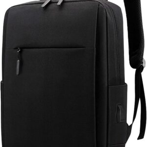 Dynotrek 17.3 Inch Lightweight Casual Laptop Backpack with USB Charging Port for Men and Women Waterproof Backpack for Work Travel College