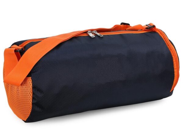 Raizex Duffle Polyester Bag/Gym Bags/Adjustable Shoulder Bag for Men/Duffle Gym Bags for Men/Gym Bag for Men & Women with Separate Shoe Compartment/Fitness Bag/Sports & Travel Bag/Duffle Bags (Orange)