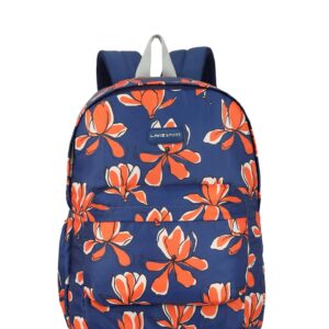 Lavie Sport 41cm Bloomy 18L Printed Casual Backpack | School Bag for Girls