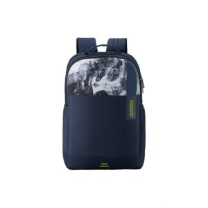 American Tourister SPIN Medium Polyester Casual Backpack | Backpack For Office College School