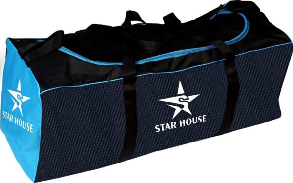 STAR HOUSE Best Cricket Kit Duffle Bag (Navy Blue, Sky Blue, Black)