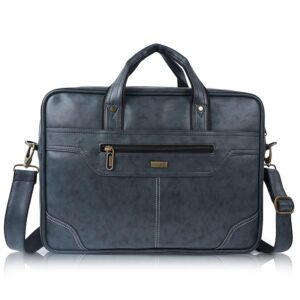 Veneer Laptop Bag 15.6 Inch, Business Briefcase for Men Women 15inch Water Resistant Messenger Shoulder Bag Office Bag