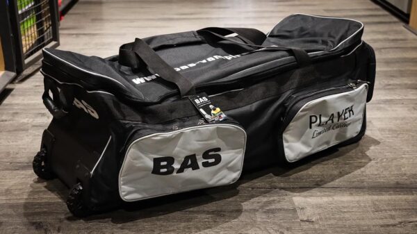 BAS Vampire Player Nylon Cricket Kit Bag with Wheel