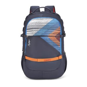 Skybags Cruze Xl College Laptop Backpack Iron, 31 Liters,Blue