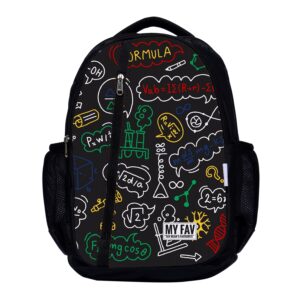 MY FAV Digital Printed Laptop Backpack for Men Women, Heavy Duty Long Durable School Bag for Boys & Girls