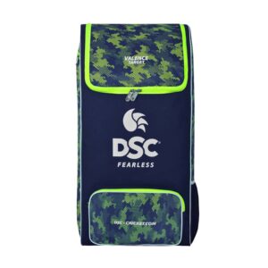 DSC Valence Target Duffle Cricket Kit Bag Navy/Fluro Yellow