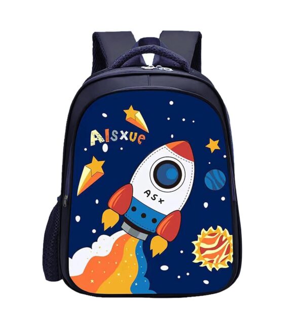 Frantic Printed Tution School Backpack School Bag Printed For Class 1 to 5 For School Going Boys & Girls (20 L)