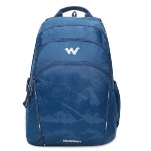 Wildcraft Wc 2 Solid Standard Backpack Navy (11911) (Compact Size), 35 Litre