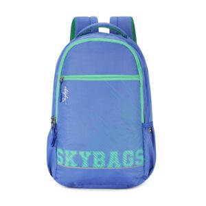 SKYBAGS STRIDER PRO 01 LAPTOP BACKPACK (H) R BLU 3 Compartment, Laptop Backpack, Oganizer, Raincover