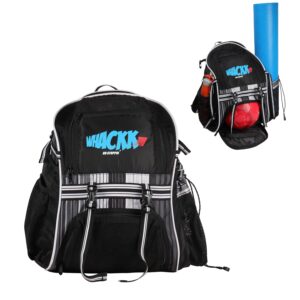 WHACKK Champion Soccer Blk White |Football Kitbag Bags|Basketball Volleyball Throwball Equipment Backpack |Football & Helmet Pocket |Exercise Mat Holder|Gym |Access Pockets|Sports Men Boys Bag