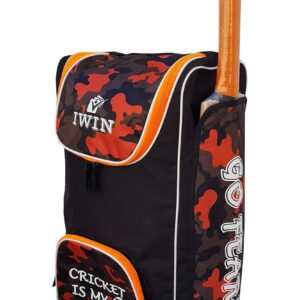 IWIN KITBAG-Boys Polyester Passion Cricket Kit Bag for Men (Multicolour)