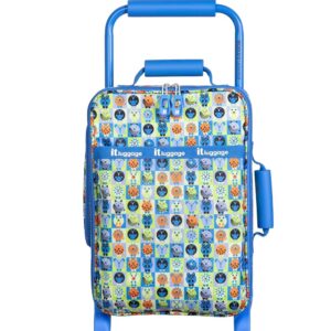 it luggage-Curiosity-Blue-Underseater-18 inches-Kids Luggage- Soft case-World’s Lightest Collection- Travel Bag- 2 Wheel Trolley Bag