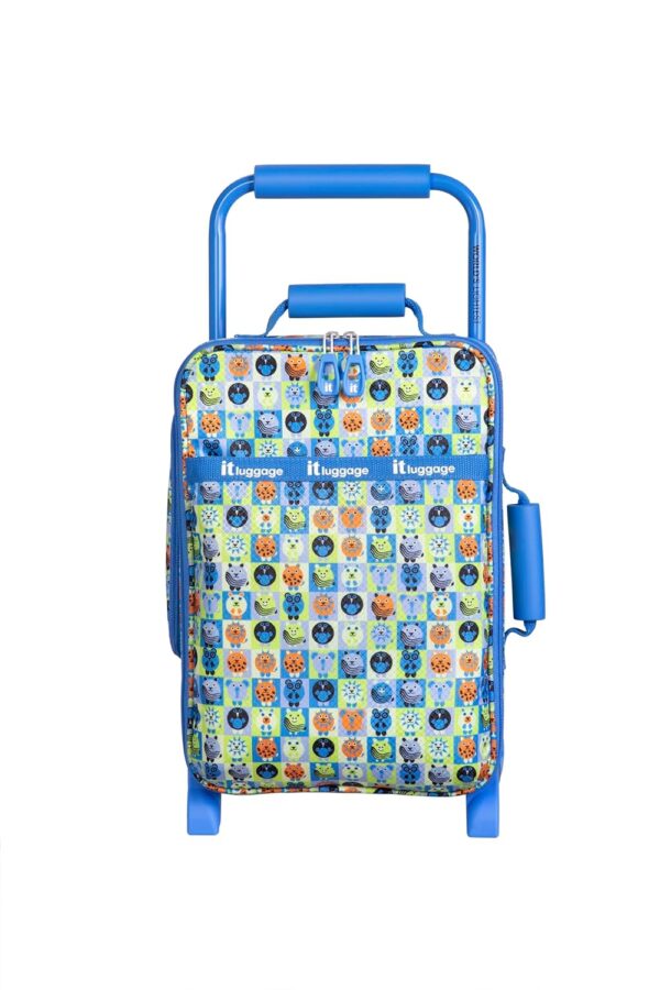 it luggage-Curiosity-Blue-Underseater-18 inches-Kids Luggage- Soft case-World’s Lightest Collection- Travel Bag- 2 Wheel Trolley Bag