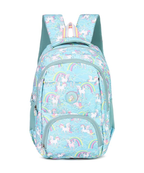 BEAUTY GIRLS 1546 Polyester Waterproof 30 L Designer Floral Printed School, College Tuition Backpack Bag for Girls and Women