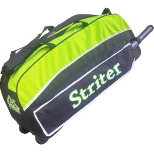 Striter® Cricket Kit Bag with Rolling Wheels – Large 30 Inch Heavy Duty – Green (Bag Only/Colors of Bag May Vary)