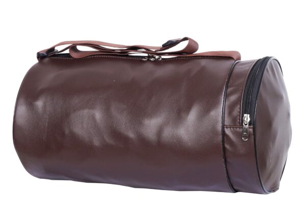 Sector Z Large Artificial Brown Leather Bag